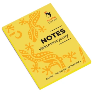 NOTES ELEKTROSTATYCZNY 7x9,8 cm 100 KARTECZEK żółty