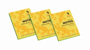 Komplet Notesów 7x9,8 green 3szt. 