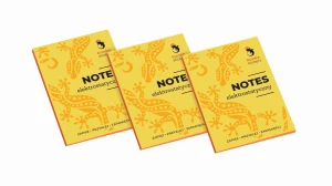 Zestaw Notesów 7x9,8 orange 3szt. 